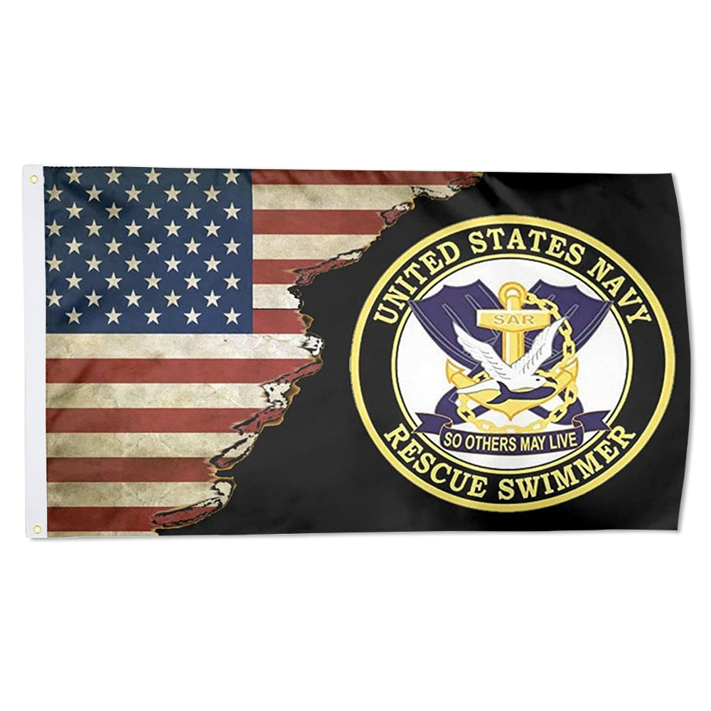 Fyon Us Navy Rescue Swimmer Flag Indoor and outdoor banner 2241111