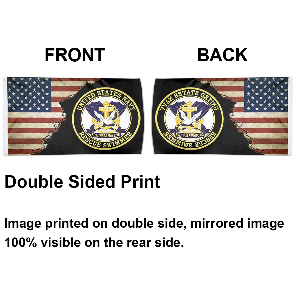 Fyon Us Navy Rescue Swimmer Flag Indoor and outdoor banner 2241111