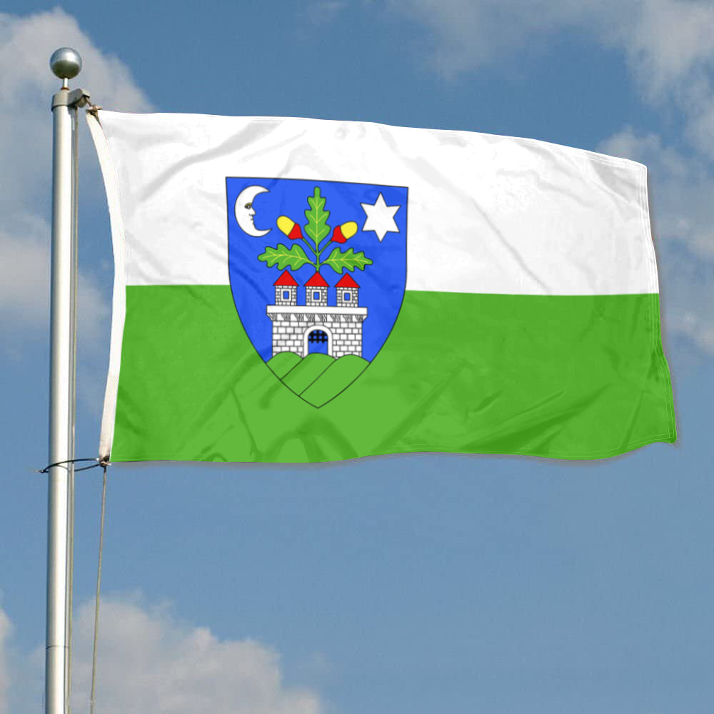 Fyon Veszprém megye, Hungary Flag Indoor and outdoor banner