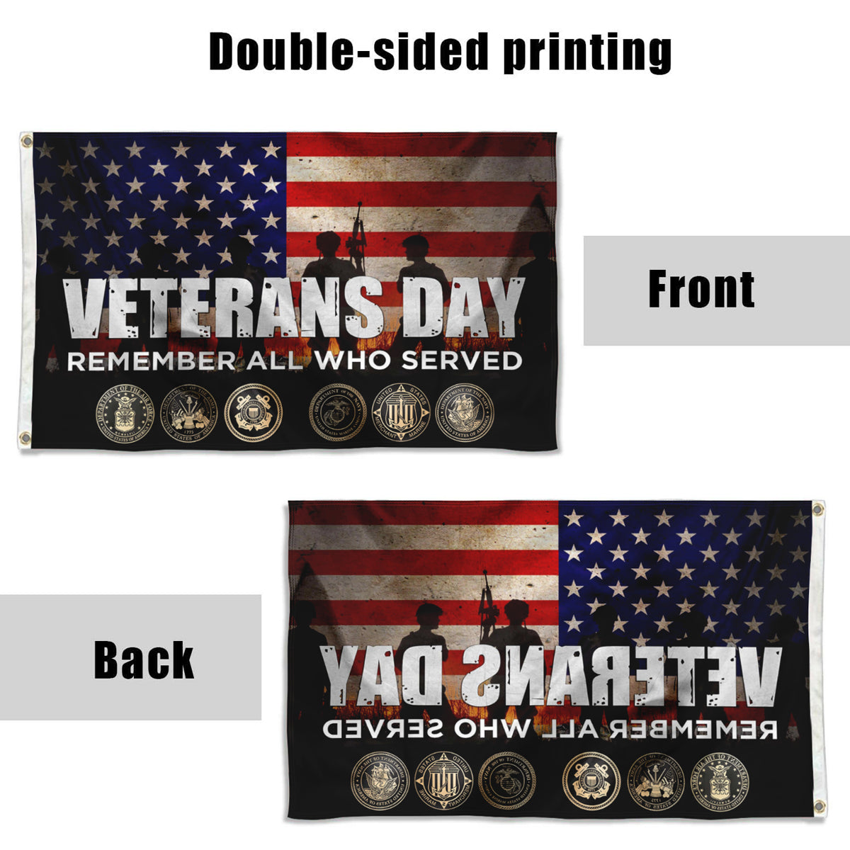 Fyon Veterans Day flag Flag Banner
