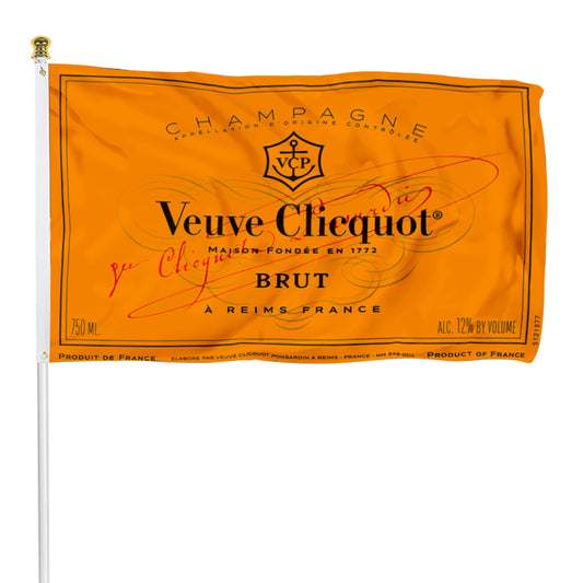 Fyon Veuve Clicquot Champagne Flag Reims France Bar Flag Banner