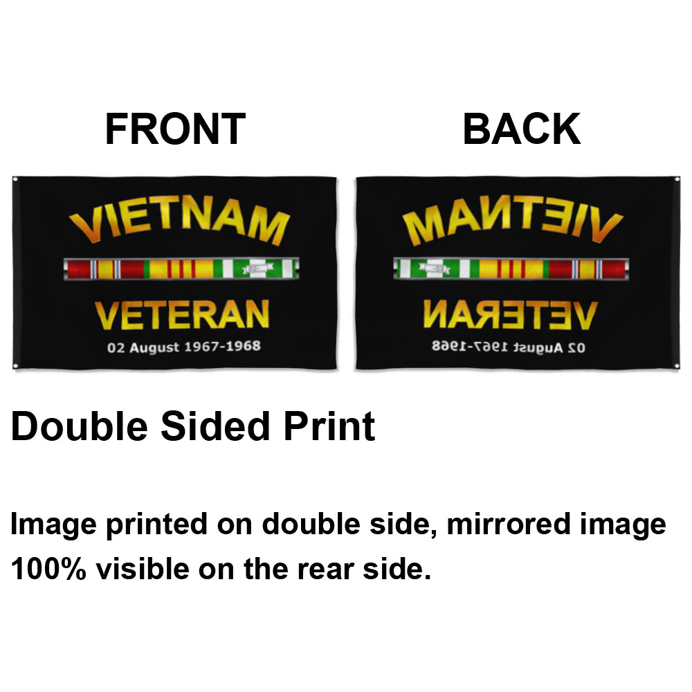 Fyon Vietnam Veteran Flag Indoor and outdoor banner