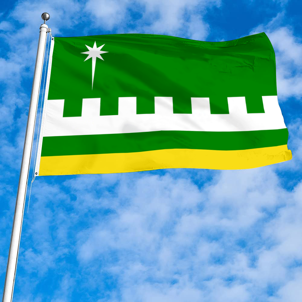 Fyon Villalba, Puerto Rico flag banner