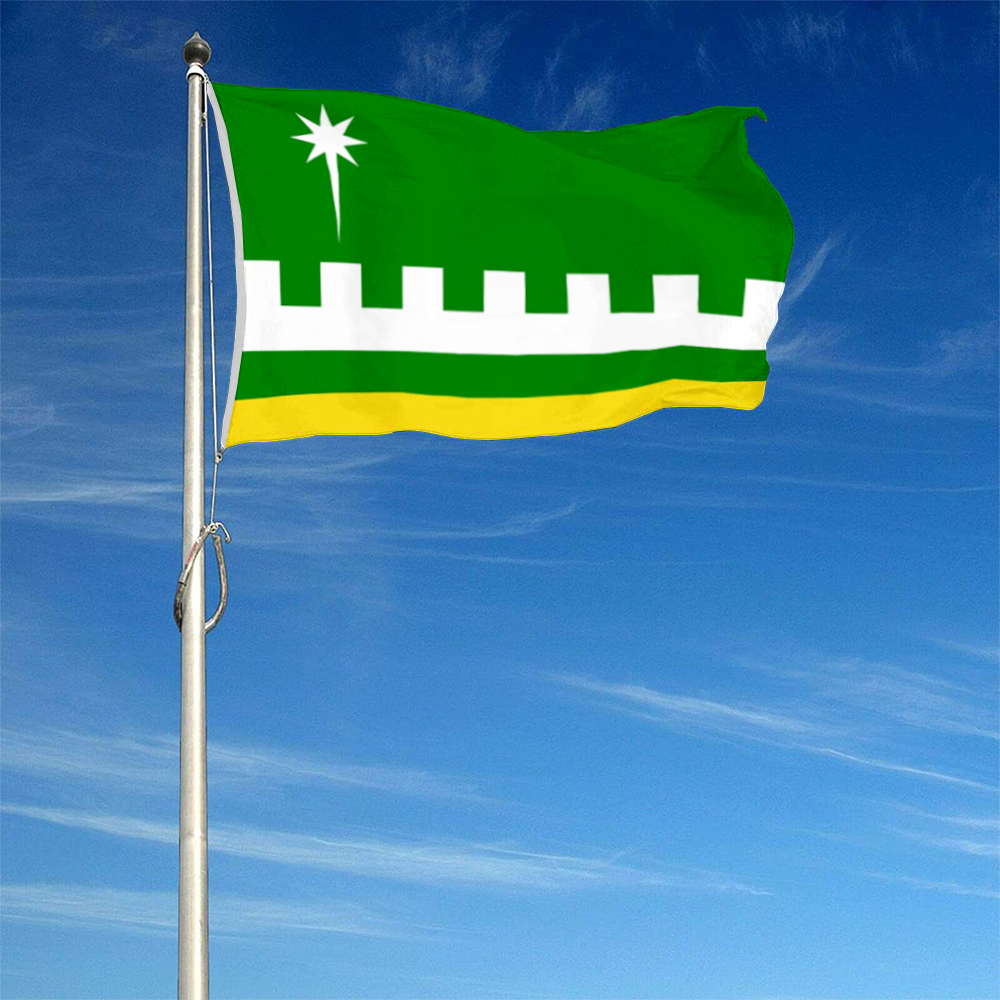 Fyon Villalba, Puerto Rico flag banner