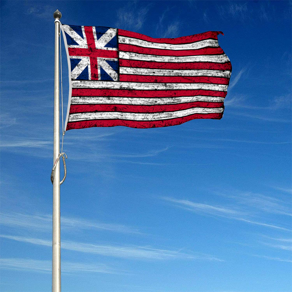 Fyon Vintage 1776–1777 The United States flag Banner