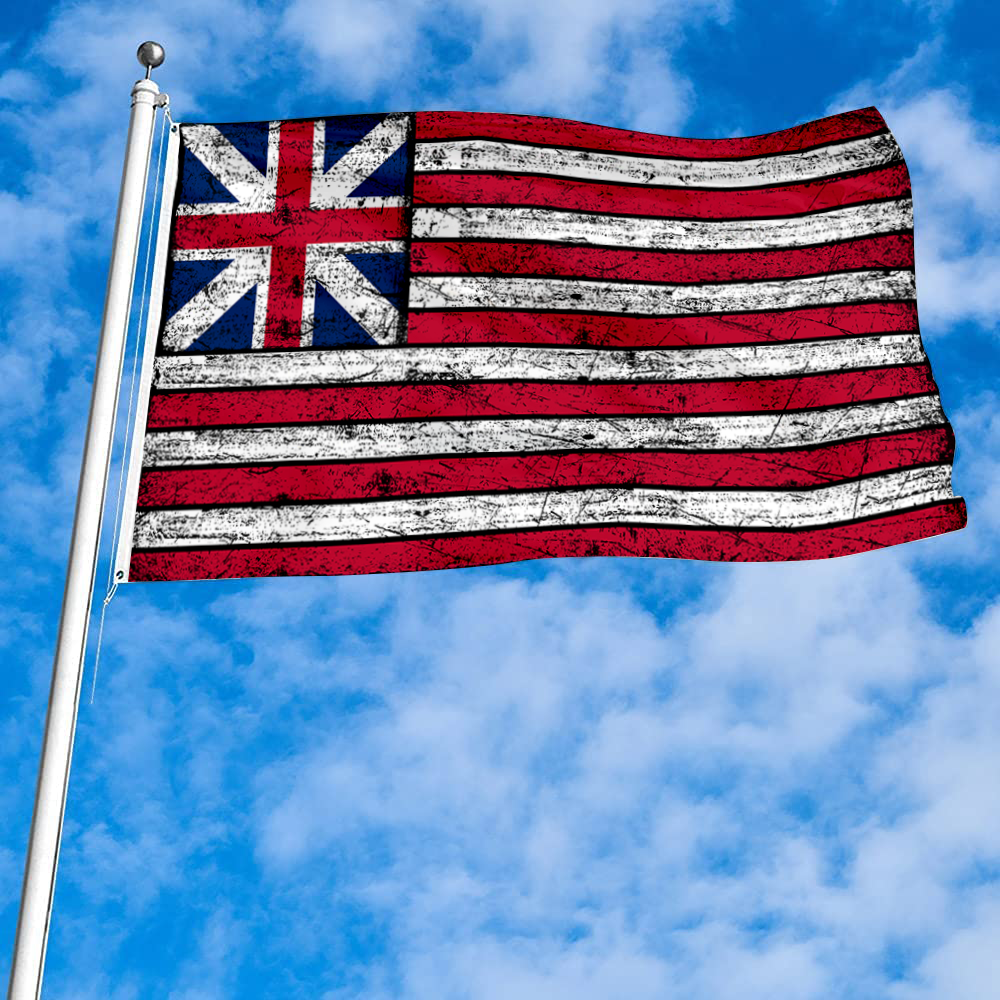 Fyon Vintage 1776–1777 The United States flag Banner