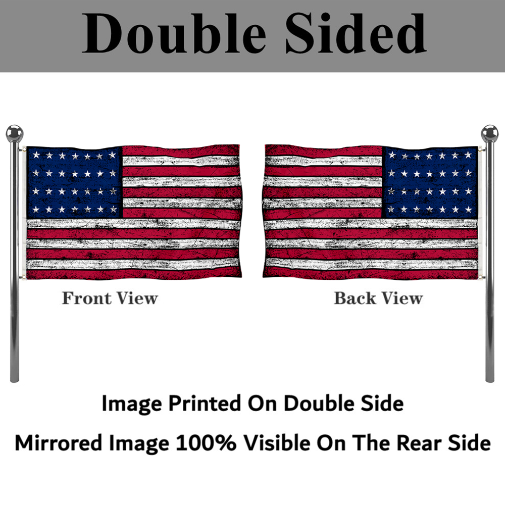 Fyon Vintage 1846–1847 the United States flag Banner