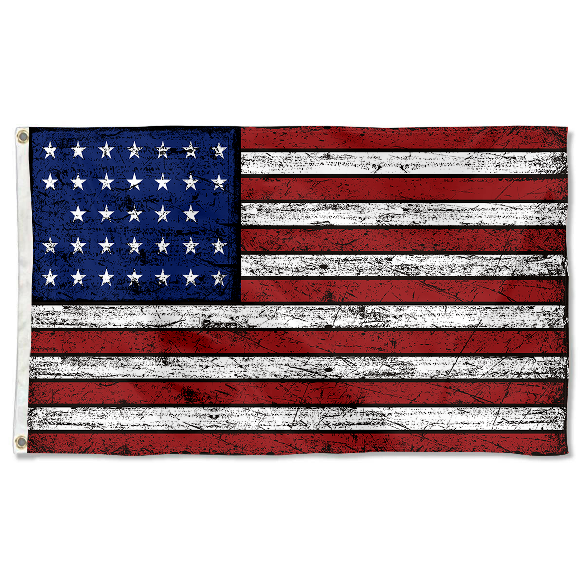 Fyon Vintage 1859–1861 the United States flag Banner