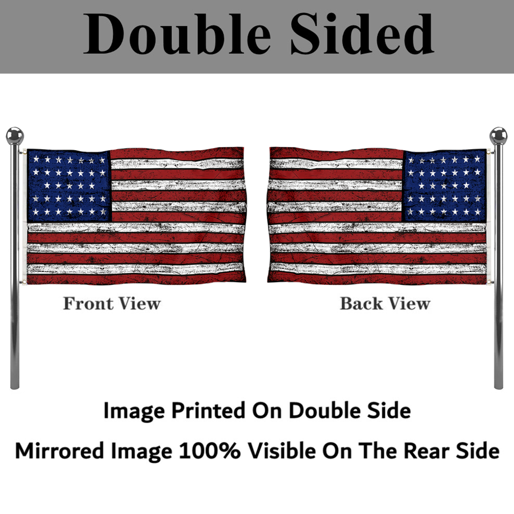 Fyon Vintage 1859–1861 the United States flag Banner