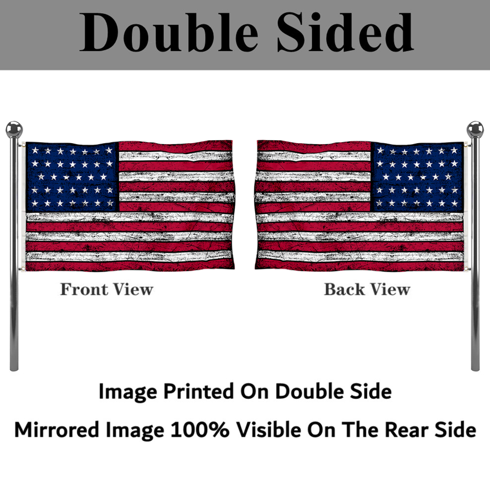 Fyon Vintage 1861-1863 the United States flag Banner