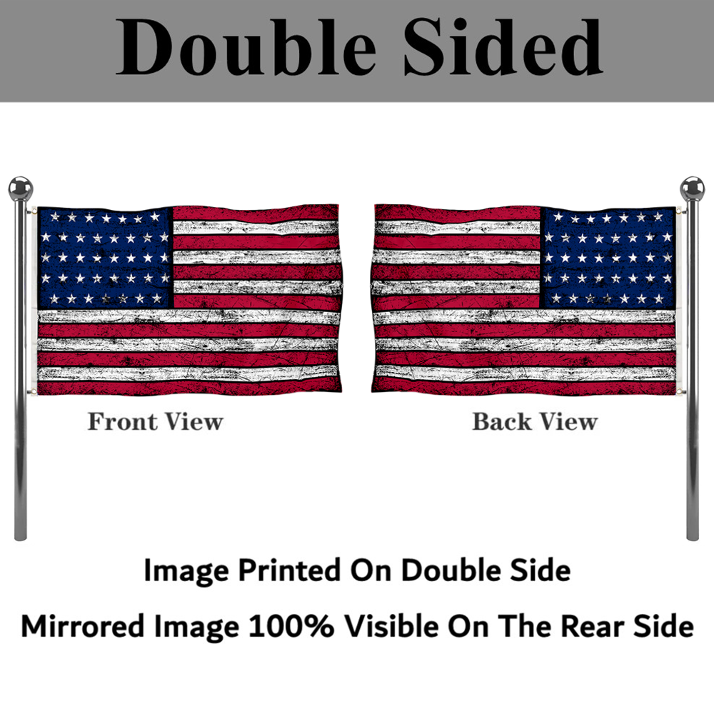 Fyon Vintage 1877–1890 the United States flag Banner