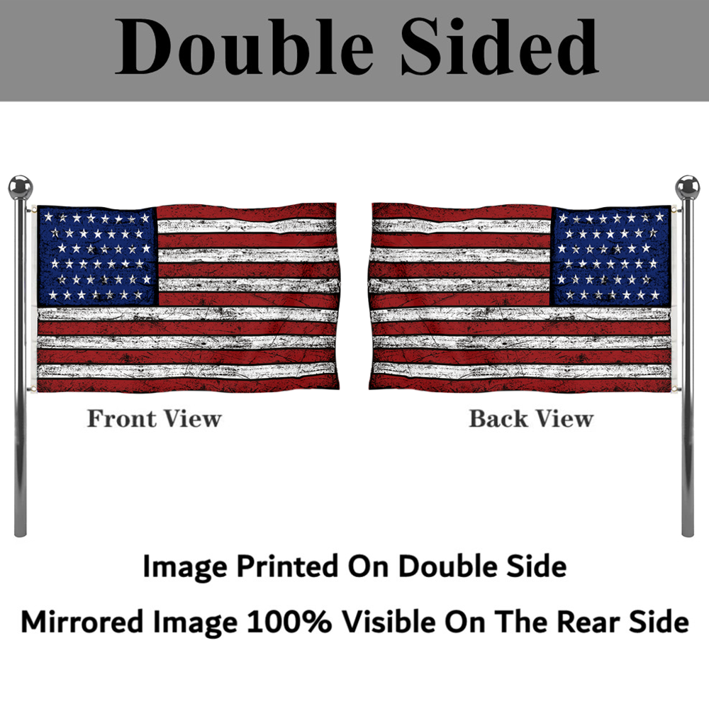 Fyon Vintage 1890-1891 the United States flag Banner