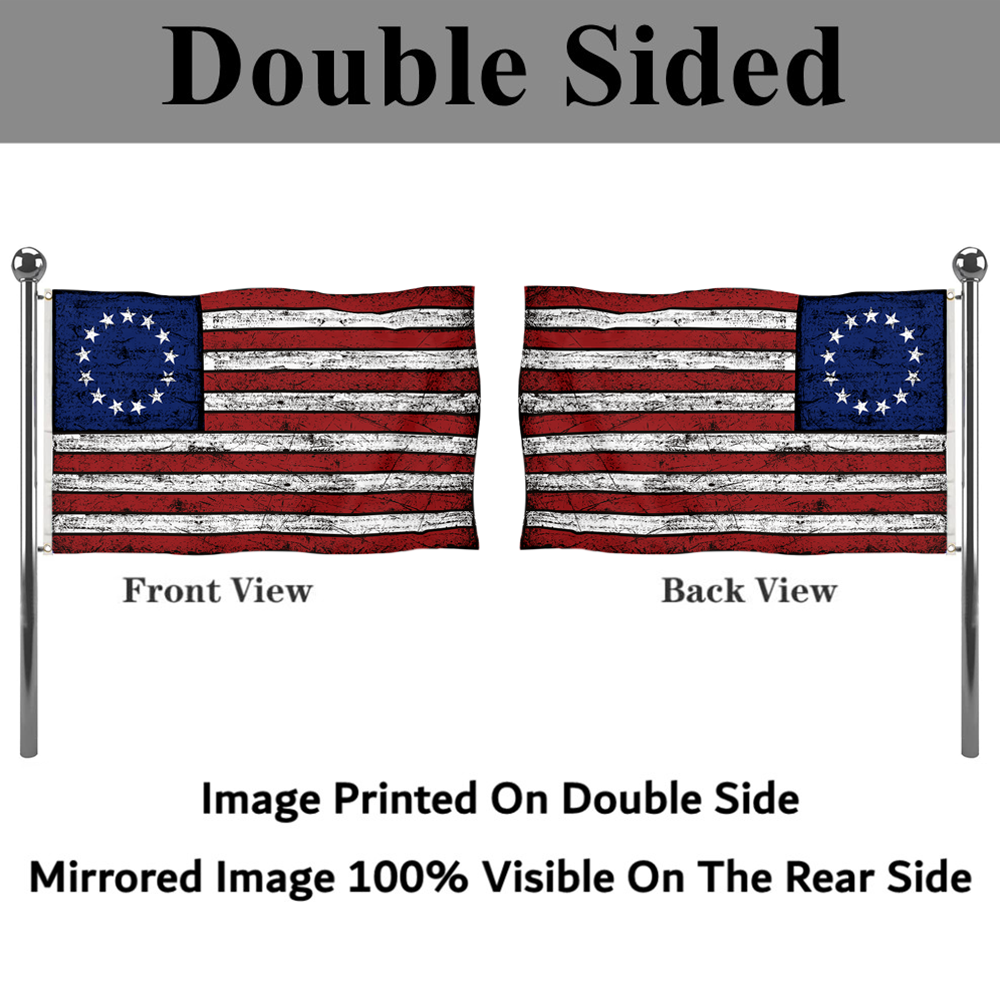 Fyon VVintage Betsy Ross flag the United States flags Banner