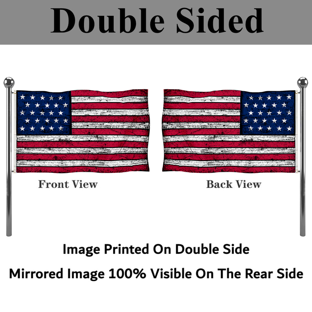 Fyon Vintage the United States flag 25 star staggered pattern flag Banner