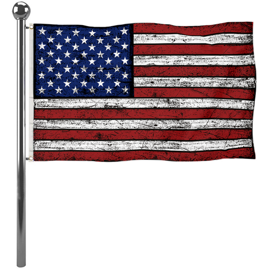 Fyon Vintage the United States flag(Pantone) Flag Banner