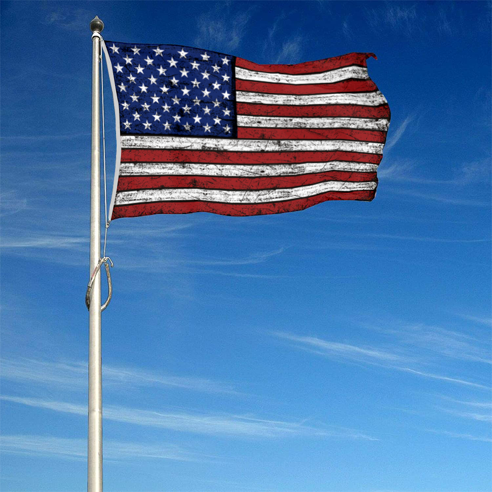 Fyon Vintage the United States flag(Pantone) Flag Banner