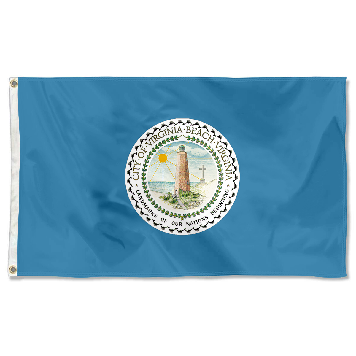 Fyon Virginia Beach, Virginia flag banner