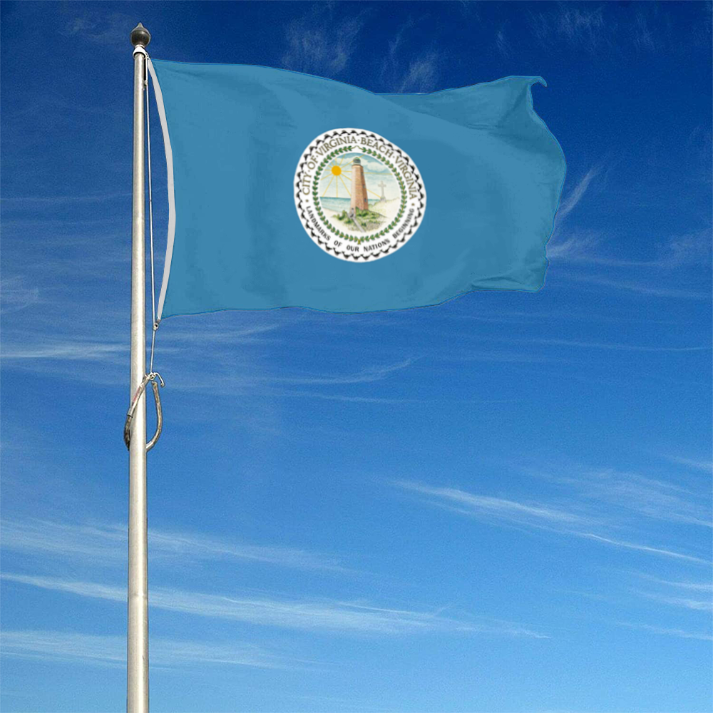 Fyon Virginia Beach, Virginia flag banner