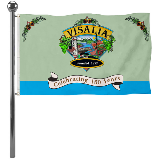 Fyon Visalia, California Flag Banner