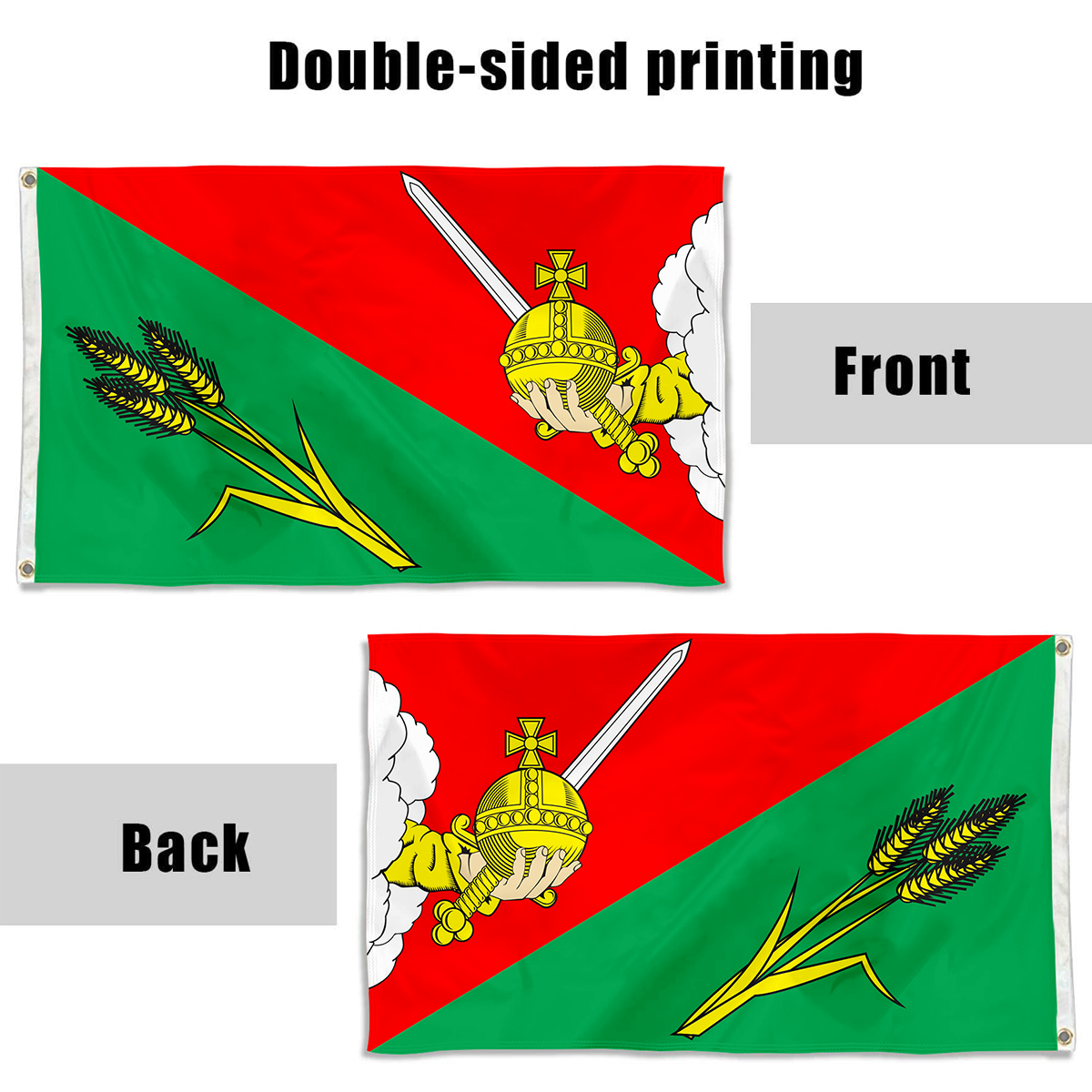 Fyon Vologodsky District Flag Indoor and outdoor banner 40126