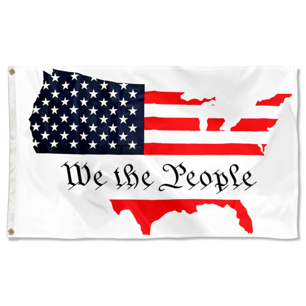 Fyon WE The People W America Flag Indoor and Outdoor Banner