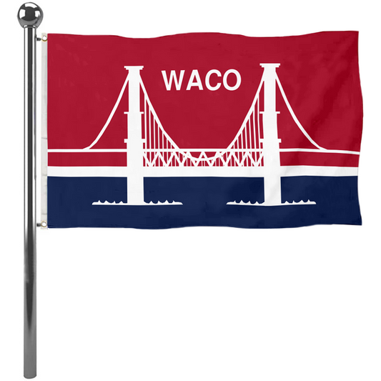 Fyon Waco, Texas flag banner