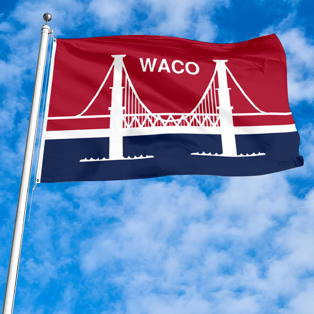 Fyon Waco, Texas flag banner