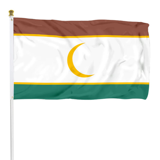 Fyon Wajir County. Kenya Flag Banner