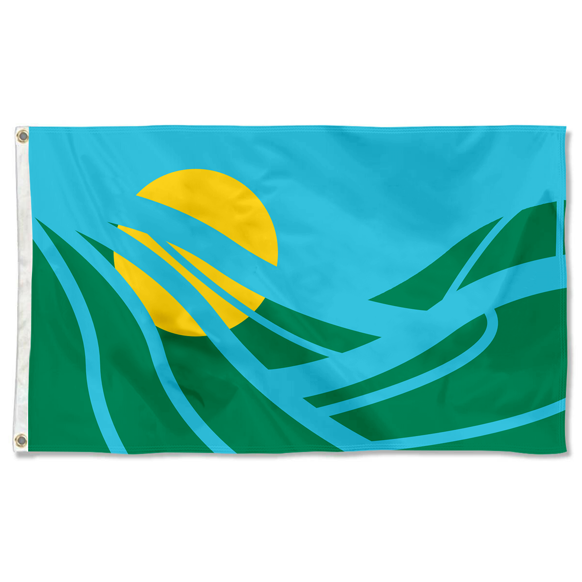 Fyon Walla Walla, Washington flag(adopted 2021) banner