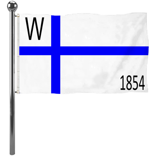 Fyon Wapella, Illinois flag  Banner