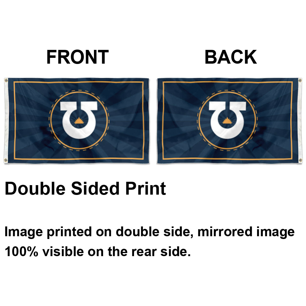 Fyon Warhammer Inspired Ultramarines flag Indoor and outdoor banner