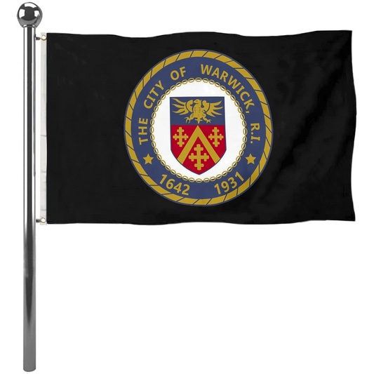 Fyon Warwick, Rhode Island flag Banner