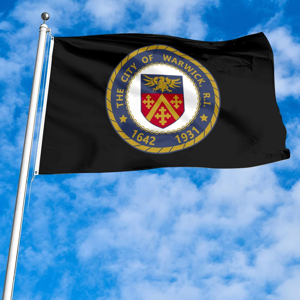 Fyon Warwick, Rhode Island flag Banner