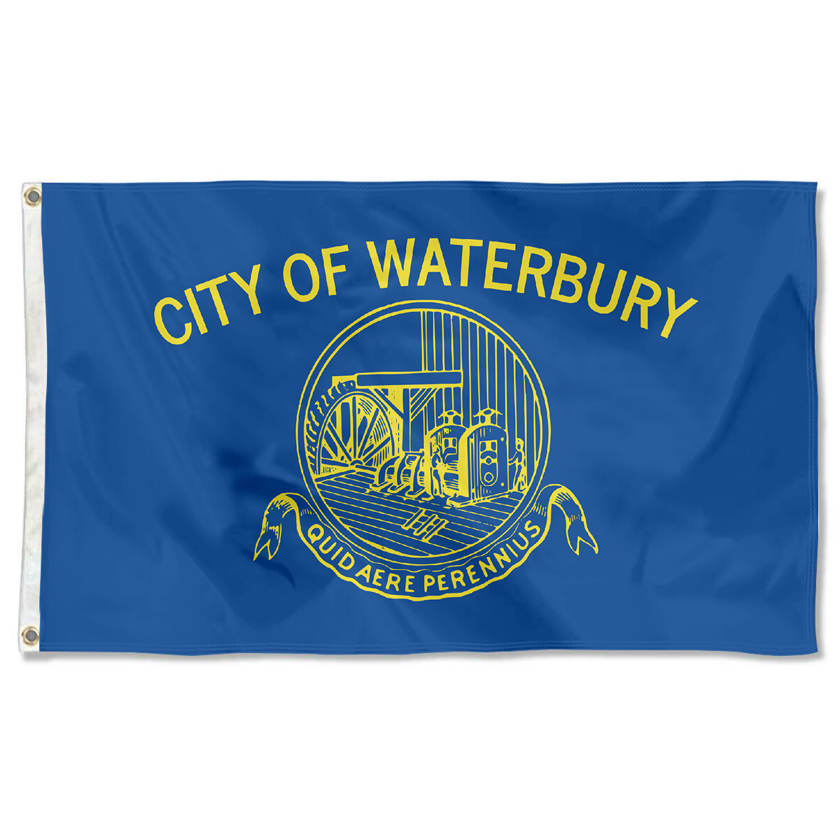 Fyon Waterbury, Connecticut flag Banner
