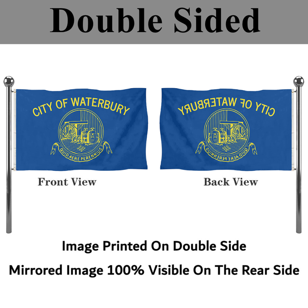 Fyon Waterbury, Connecticut flag Banner