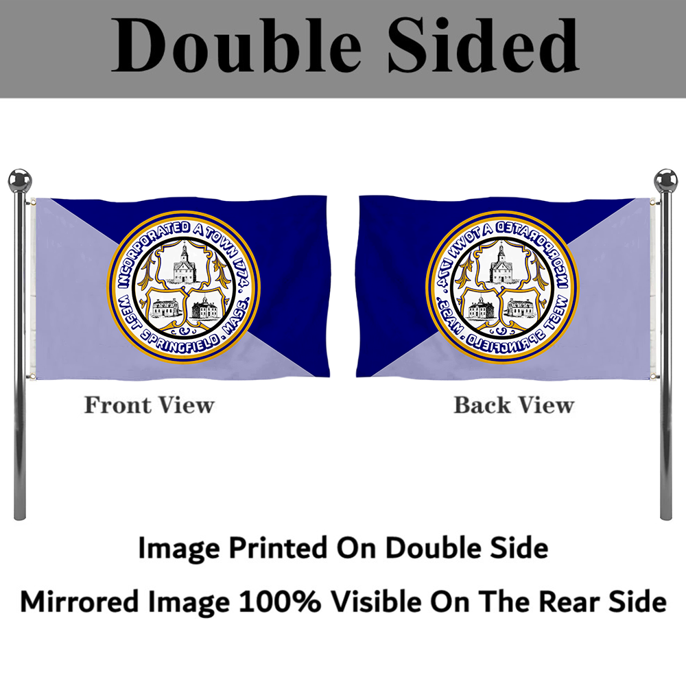 Fyon West Springfield, Massachusetts flag Banner