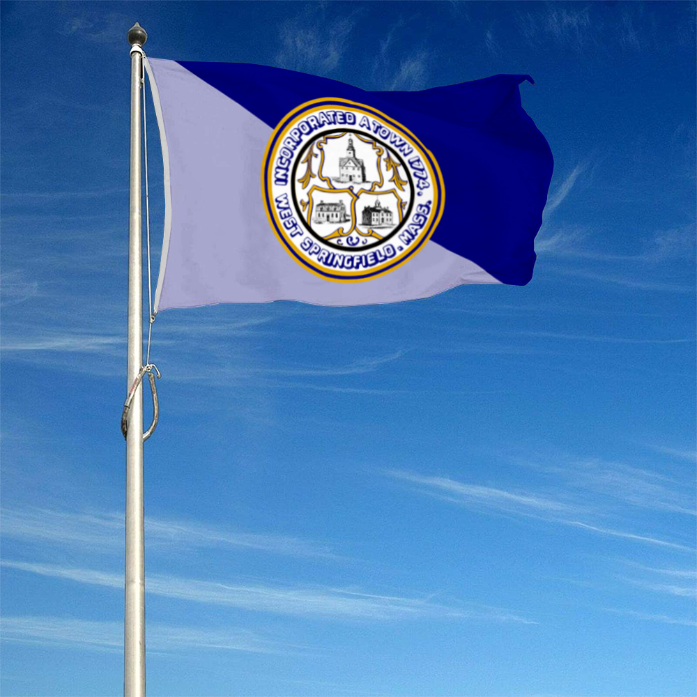 Fyon West Springfield, Massachusetts flag Banner