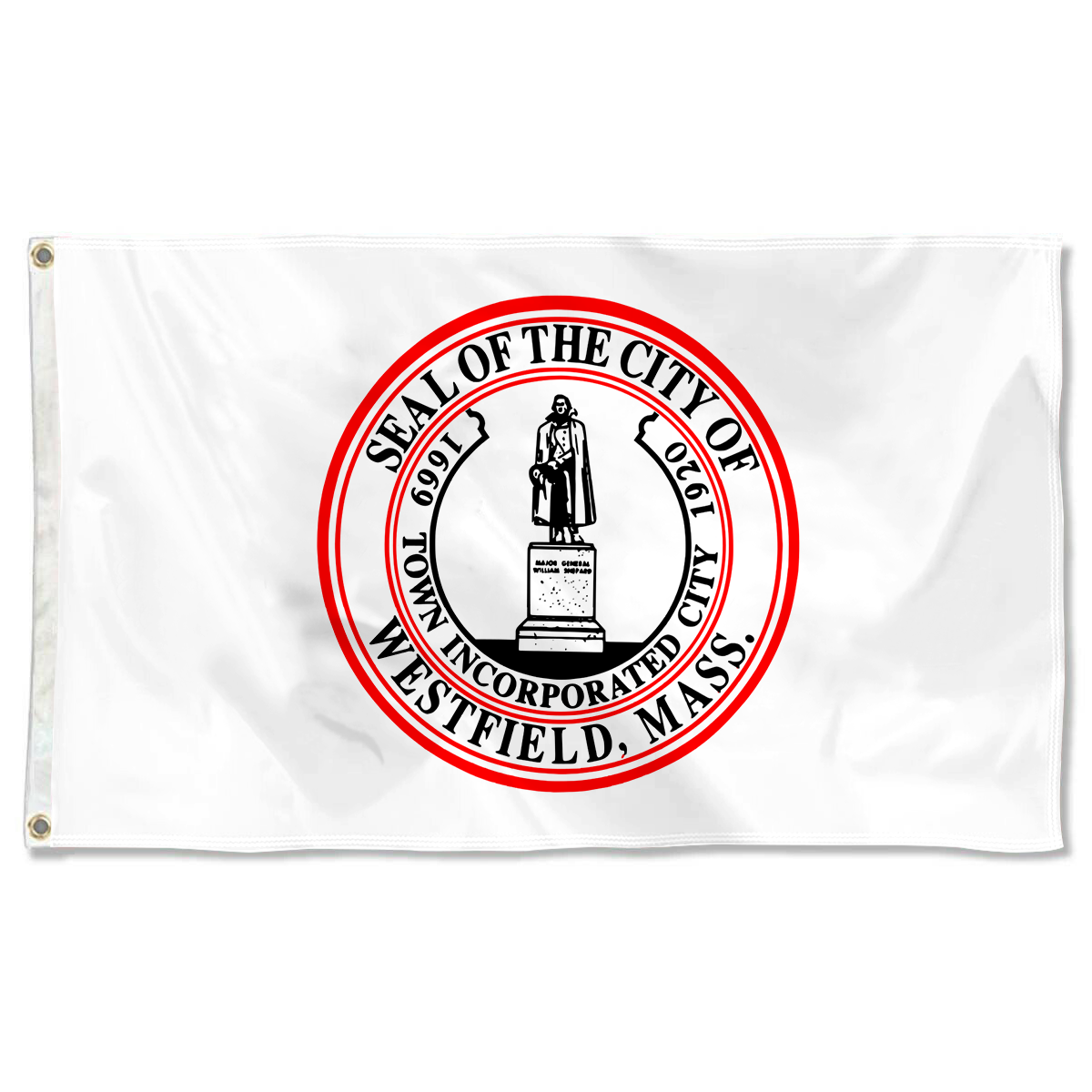 Fyon Westfield, Massachusetts flag Banner
