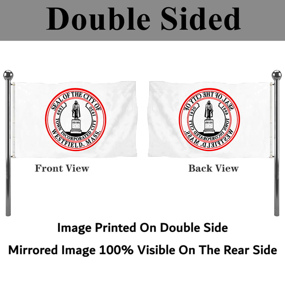 Fyon Westfield, Massachusetts flag Banner