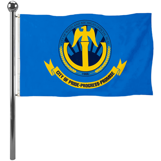 Fyon Westland, Michigan flag Banner
