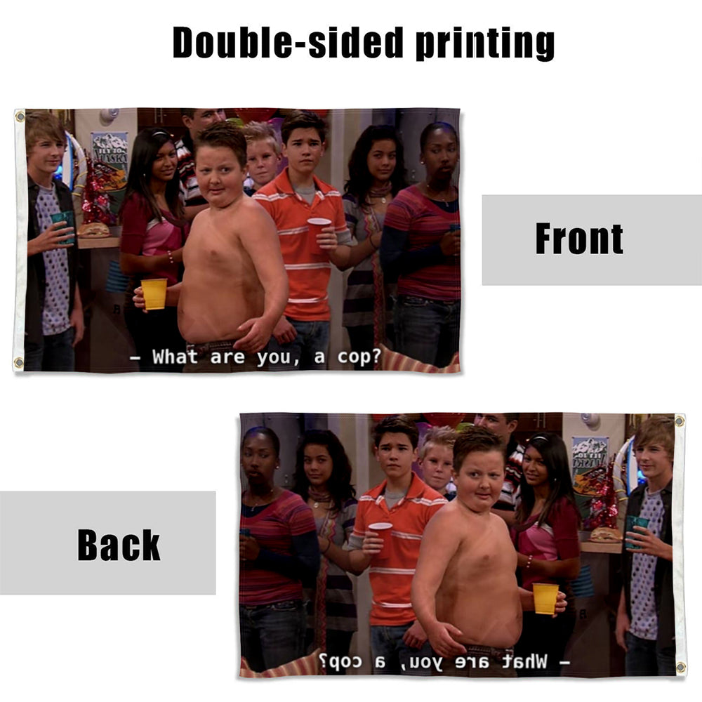 Fyon What Are You, A Cop College Dorm Decor Flag Banner