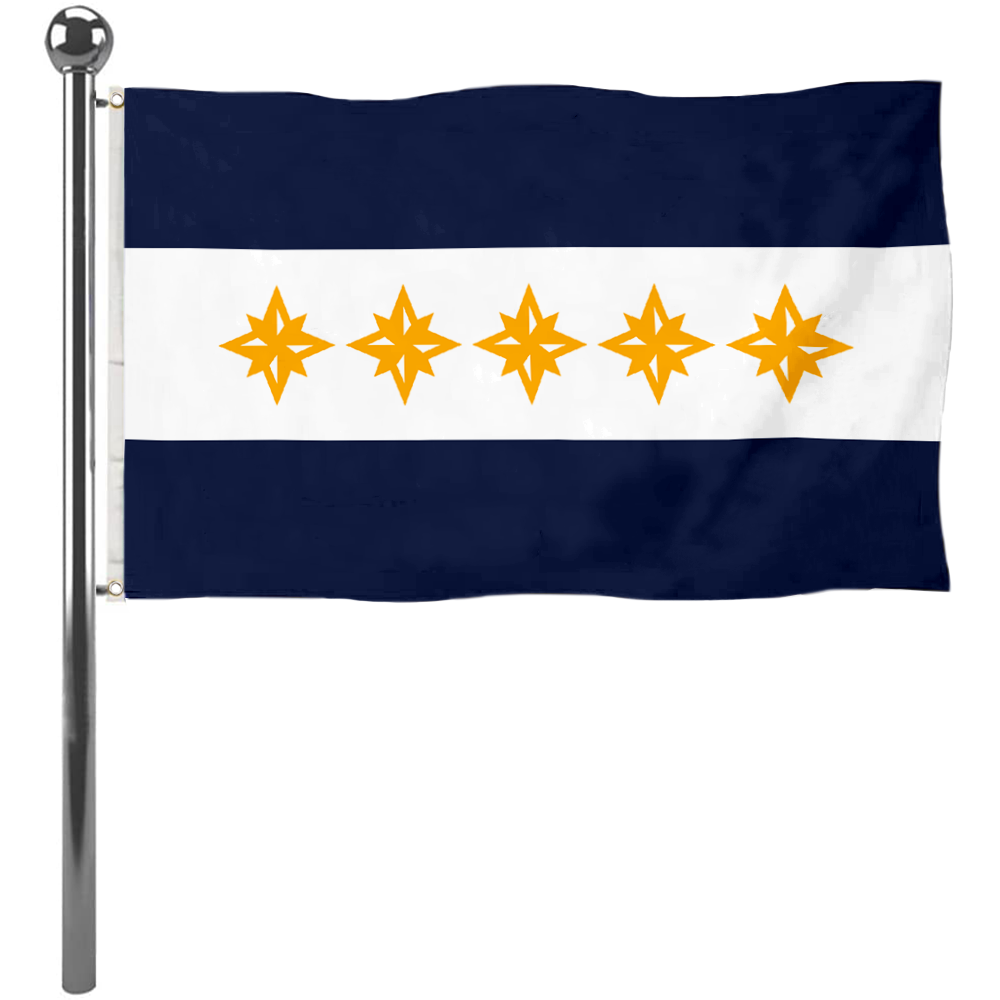 Fyon Wheeling, West Virginia flag Banner