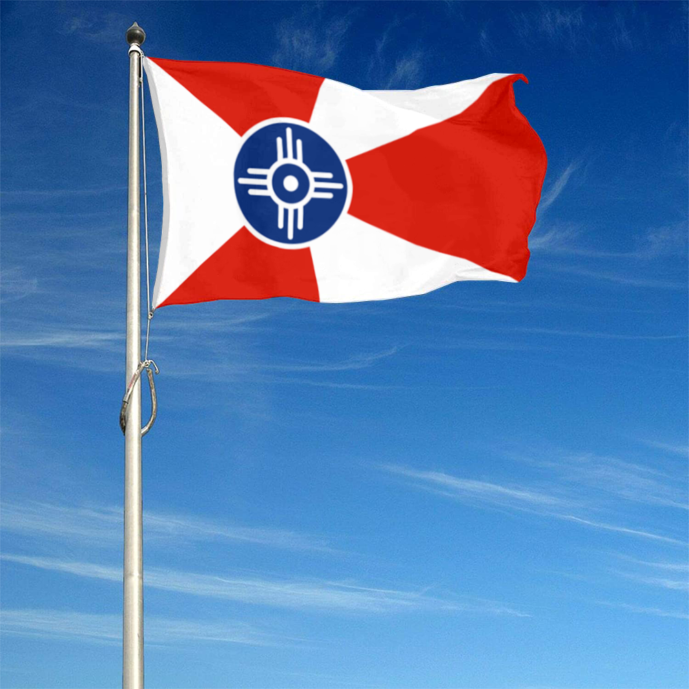 Fyon Wichita, Kansas flag Banner