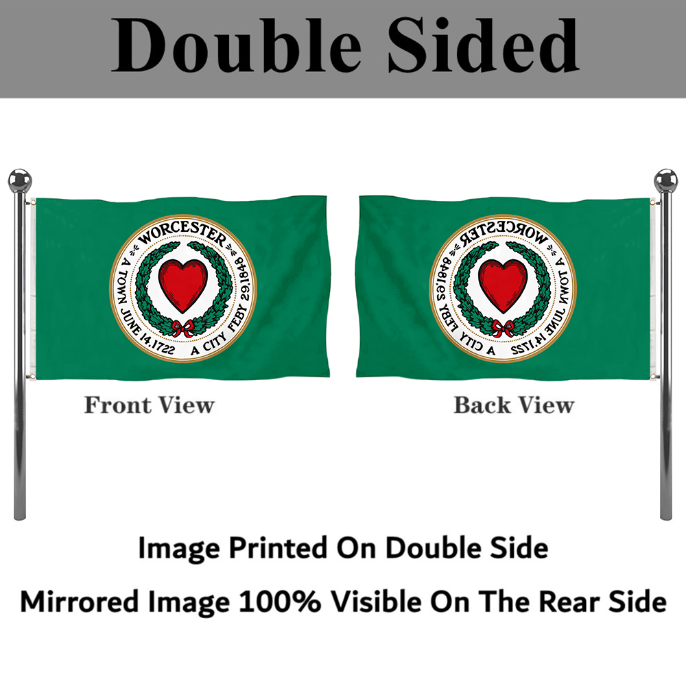 Fyon Worcester, Massachusetts flag Banner