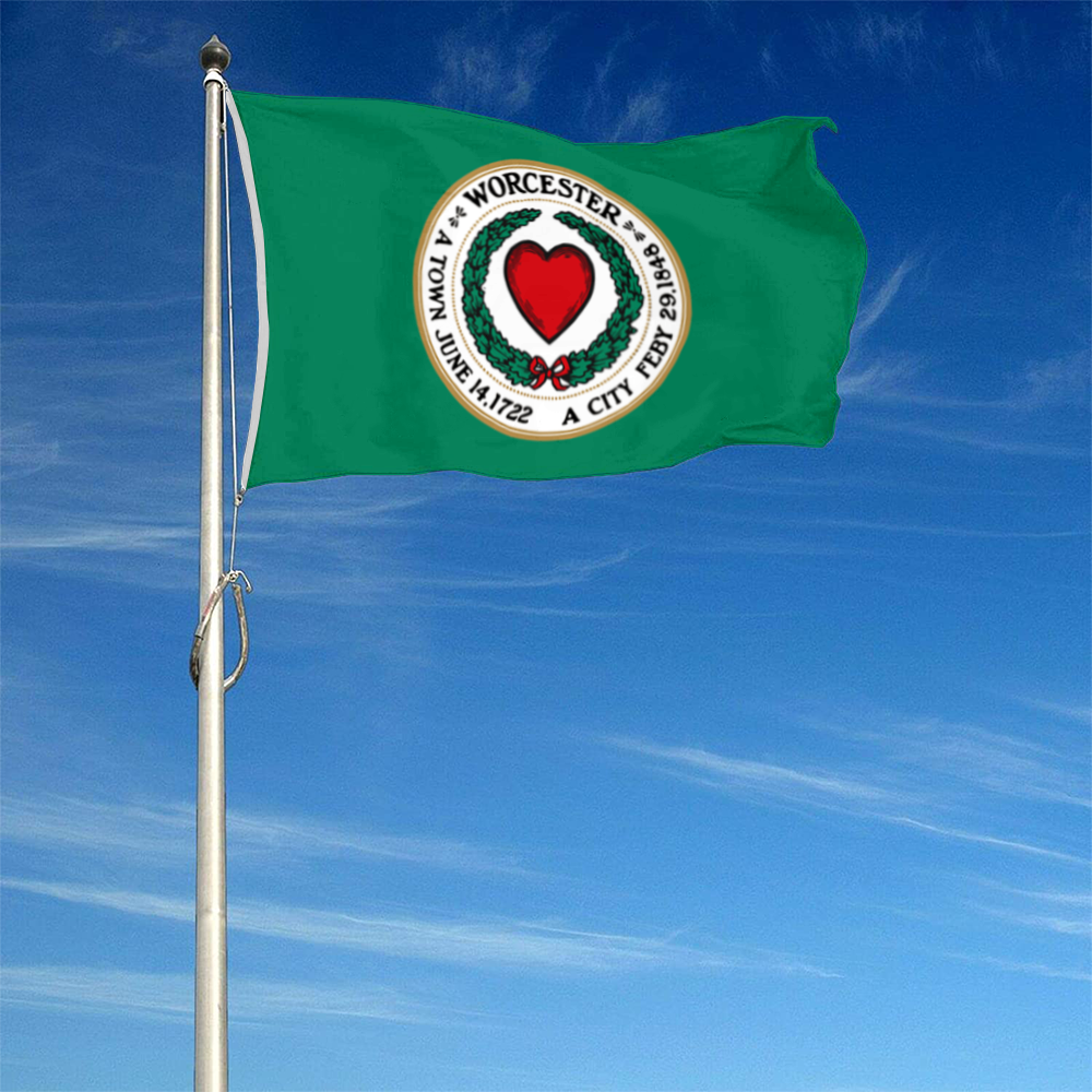 Fyon Worcester, Massachusetts flag Banner