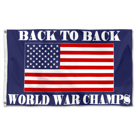 Fyon World War Champs Drops Dorms College Football Flag Banner Flag