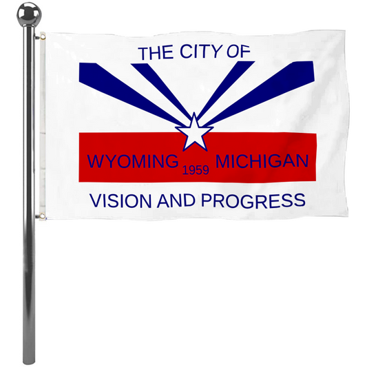 Fyon Wyoming, Michigan flag Banner
