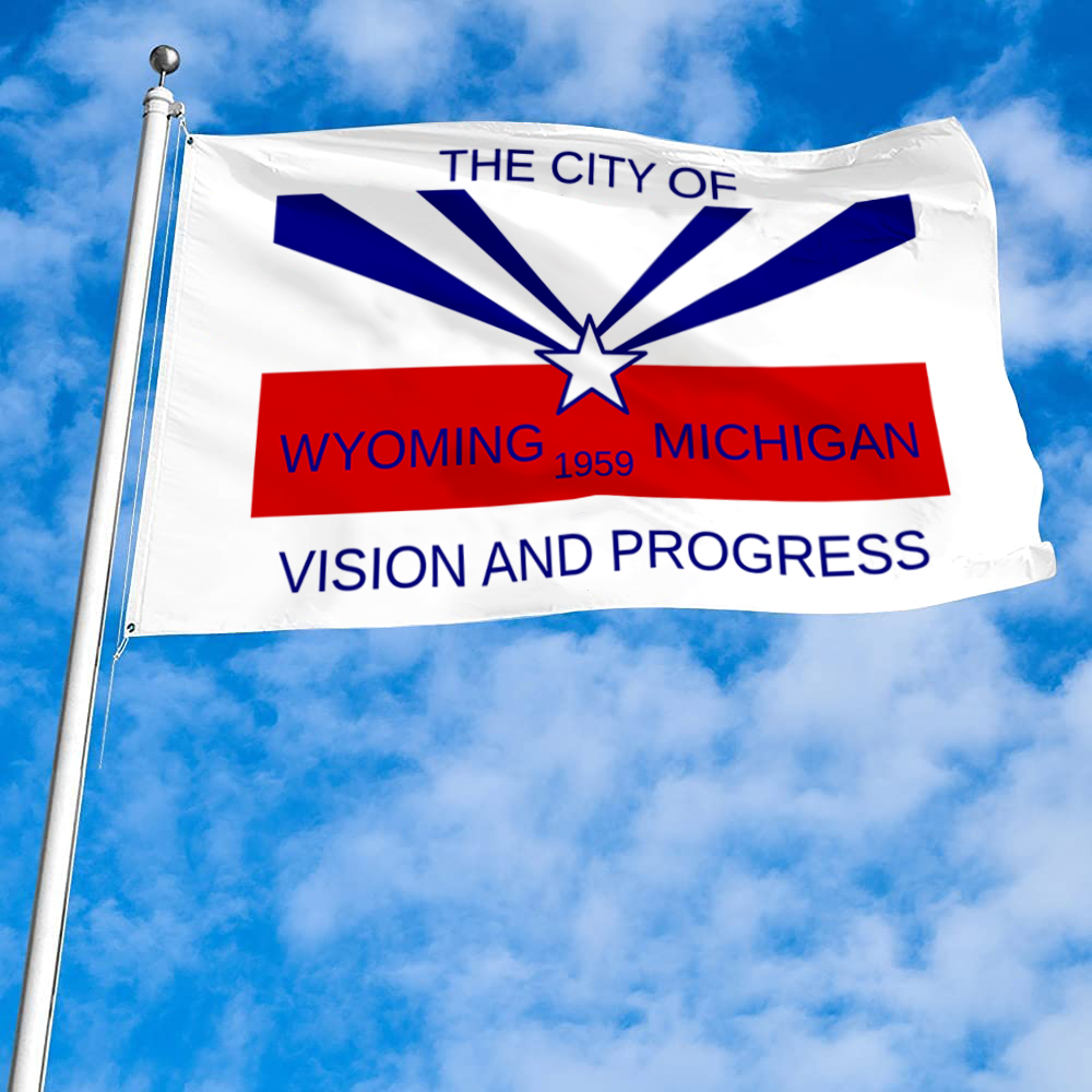 Fyon Wyoming, Michigan flag Banner