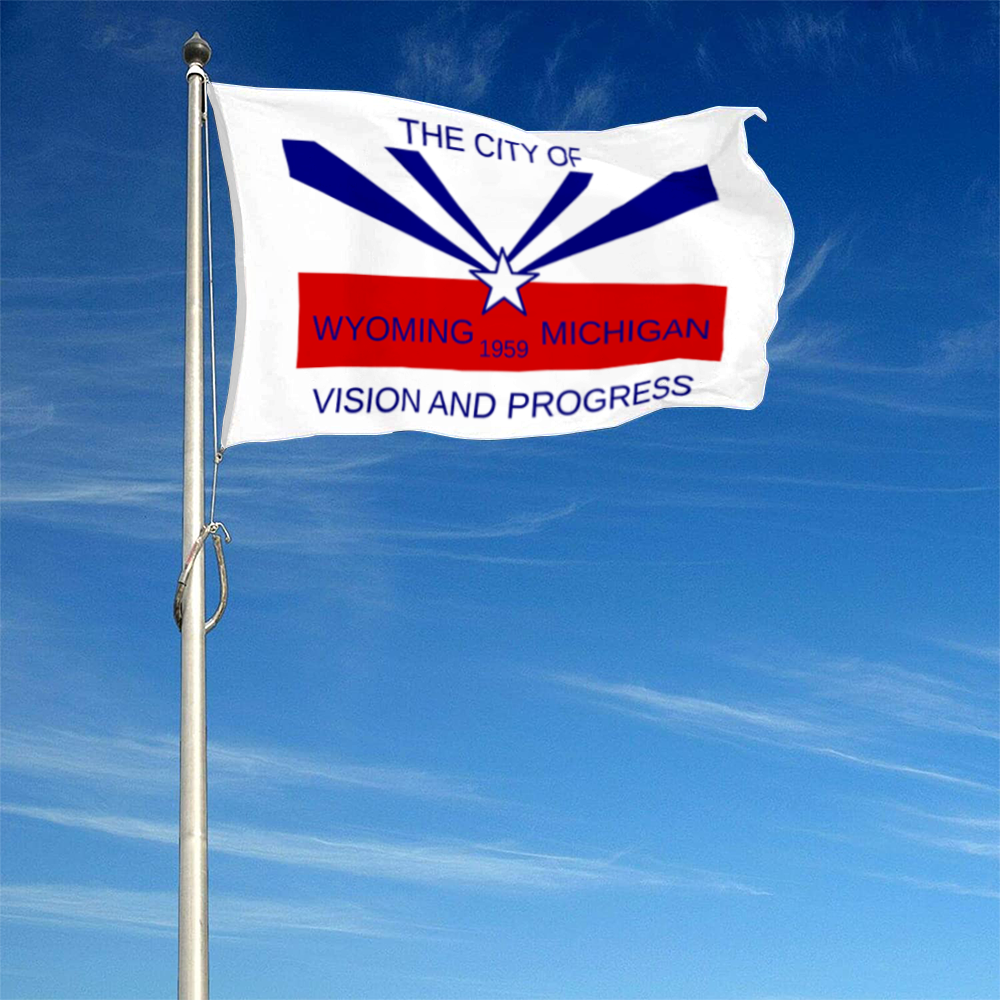 Fyon Wyoming, Michigan flag Banner