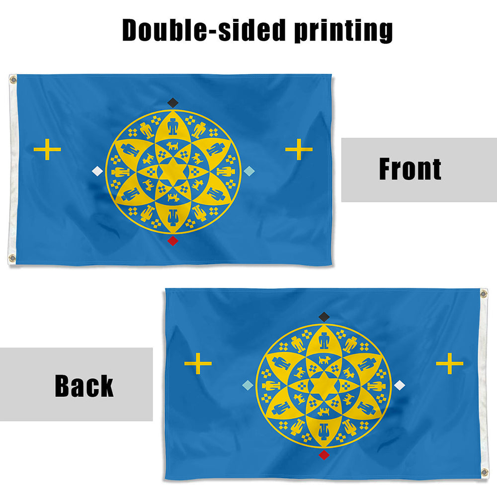 Fyon Yavapai-Prescott Tribe Flag Indoor and Outdoor Banner